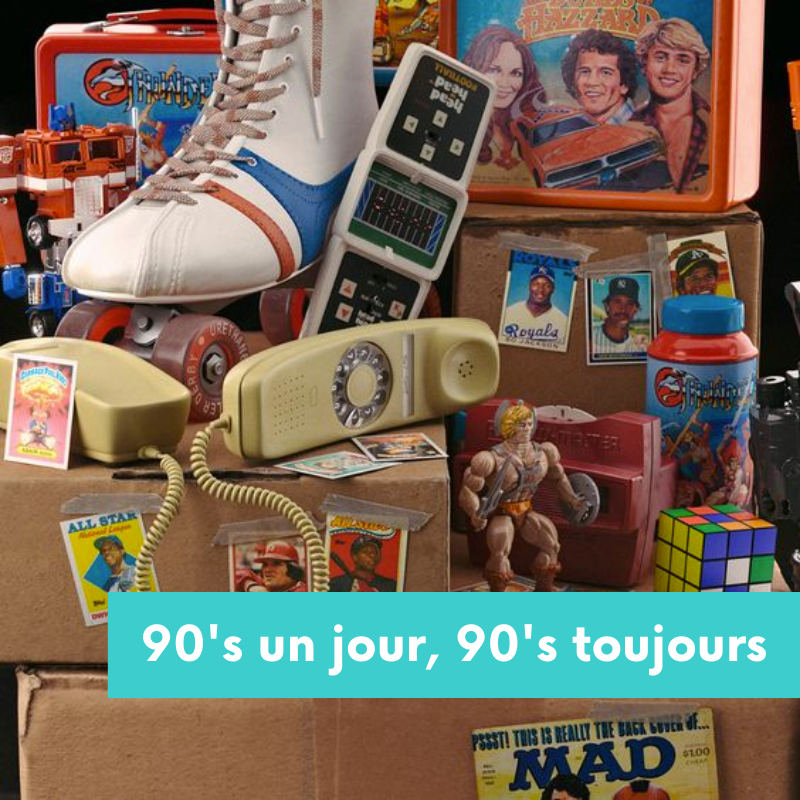 90's, années 90, objets des années 90, nostalgie, souvenirs