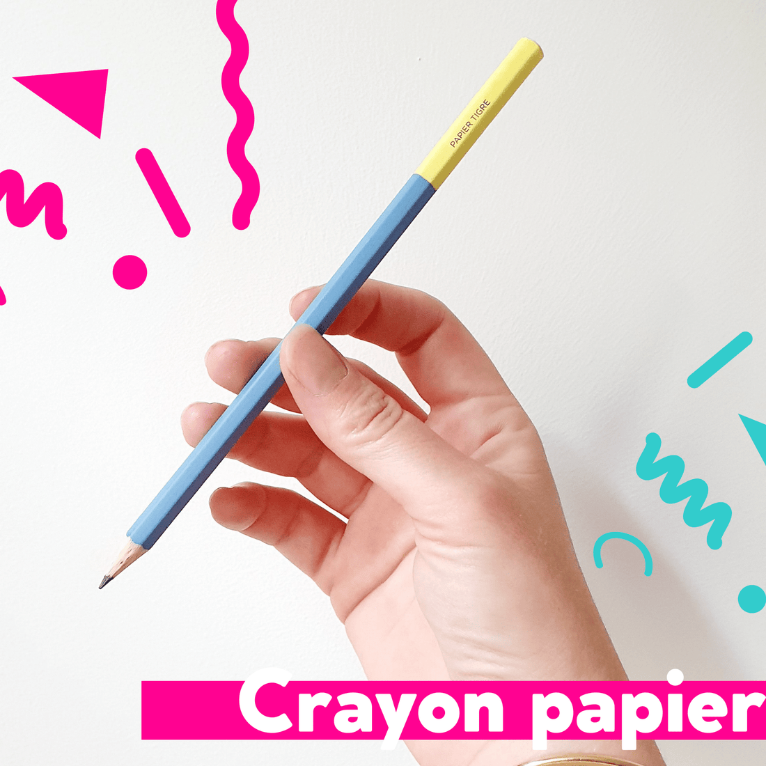 Duo de crayons papier colorés