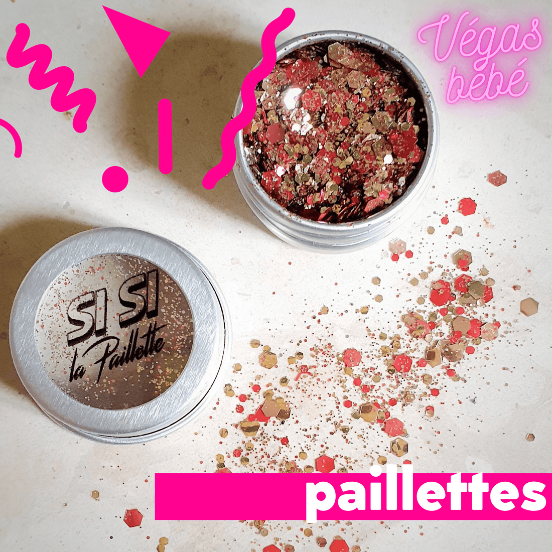 Paillettes girly &amp; funky