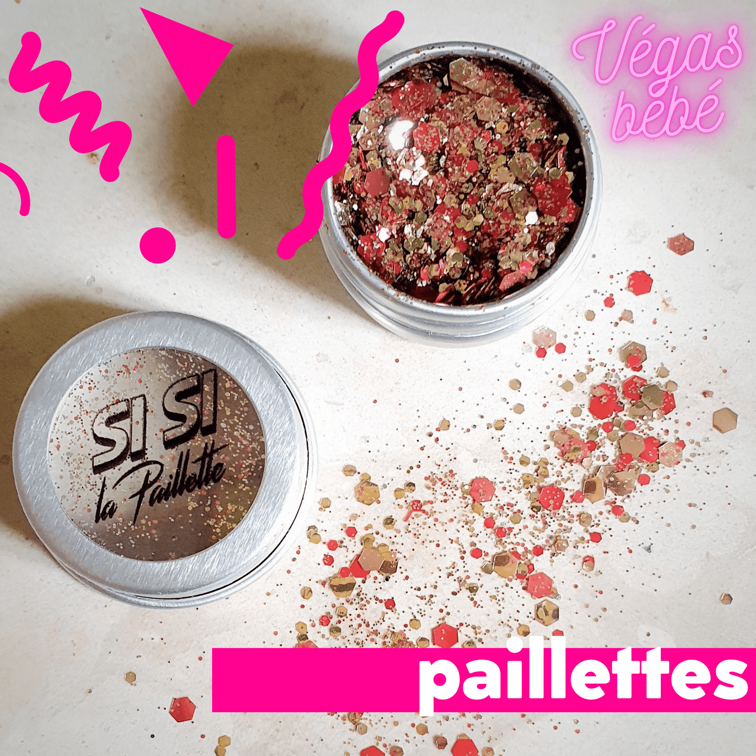 Paillettes girly &amp; funky