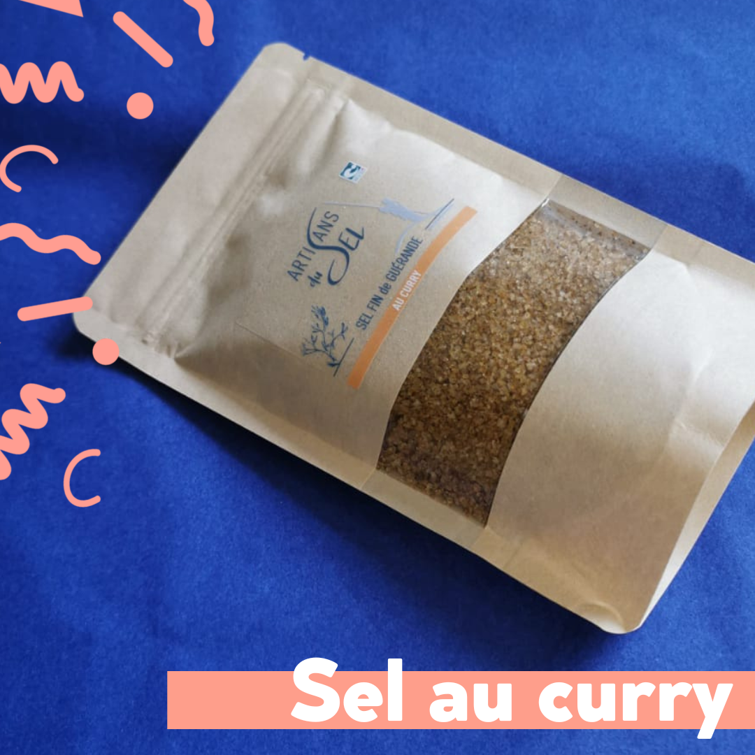 Sel de Guérande aromatisé curry